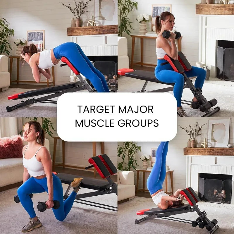 Finer Form Multi-Functional Gym Bench for Full All-in-One